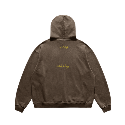 BROWN ESSENTIAL BF EXCLUSIVE HOODIE