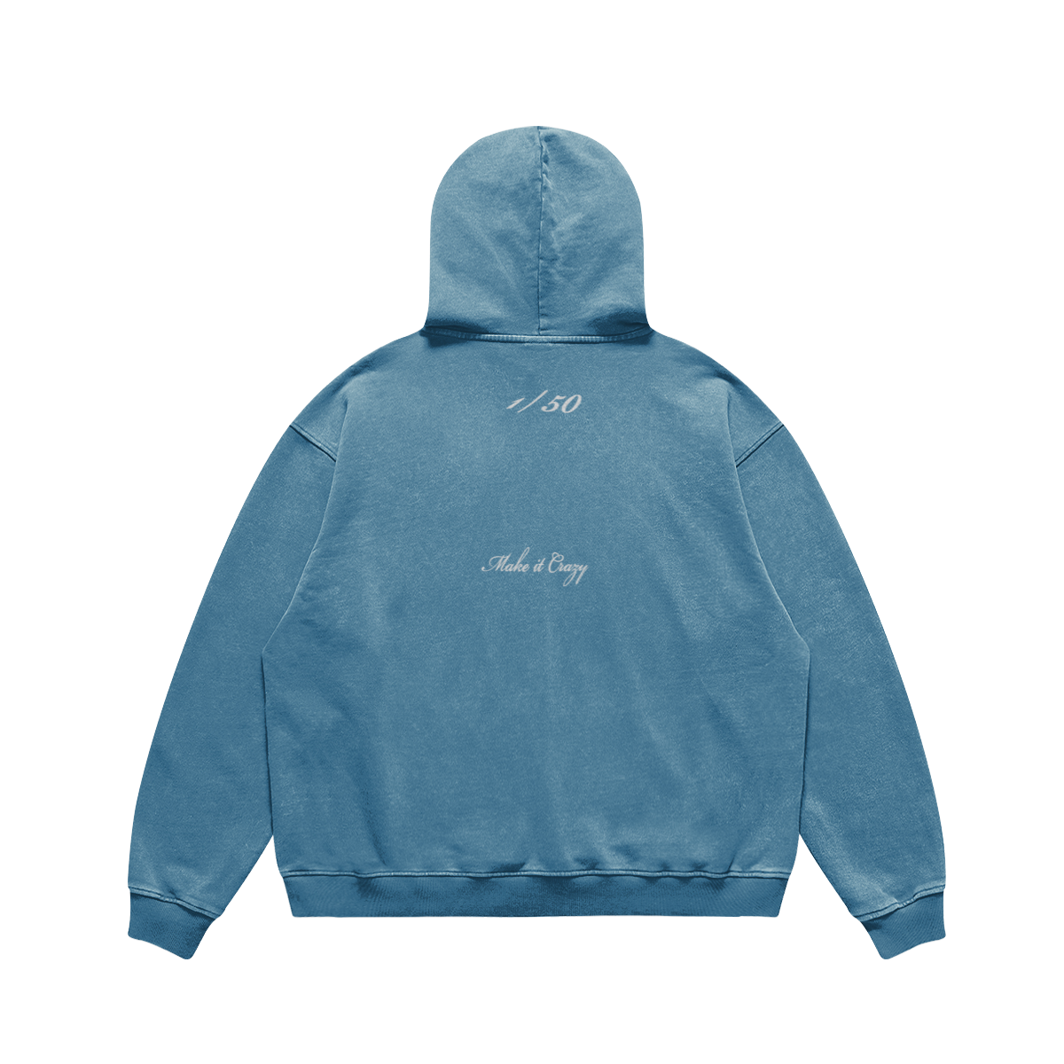 BLUE ESSENTIAL BF EXCLUSIVE HOODIE