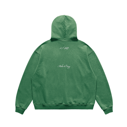 GREEN ESSENTIAL BF EXCLUSIVE HOODIE