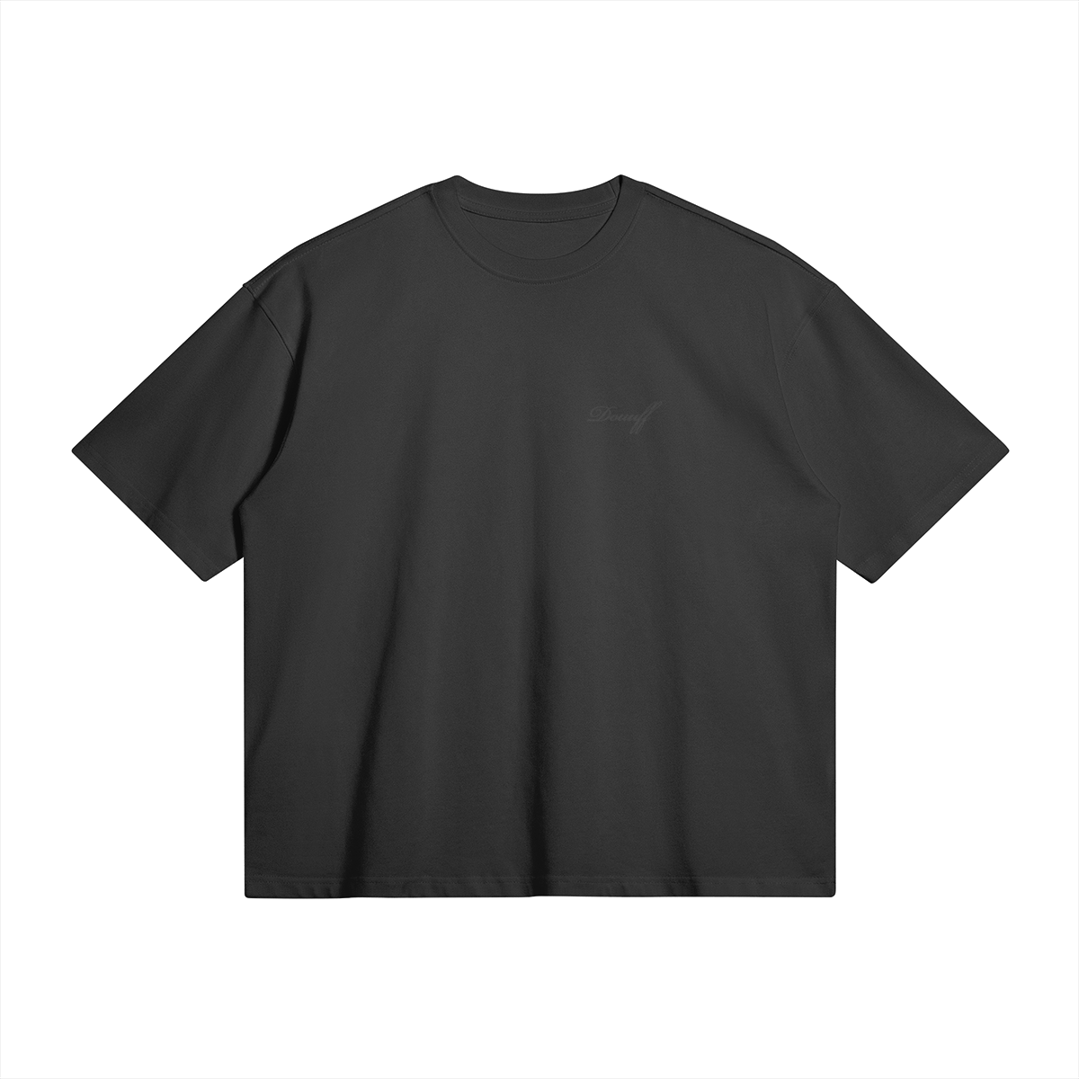 BLACK ESSENTIAL BF BOXY TEE