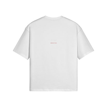 WHITE BF ESSENTIAL BOXY TEE