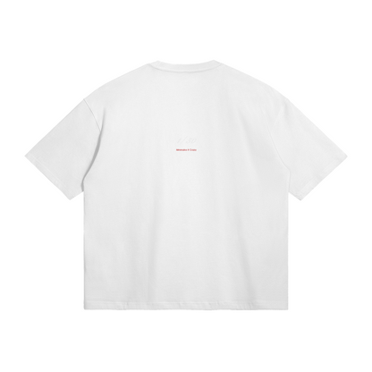 WHITE BF ESSENTIAL BOXY TEE